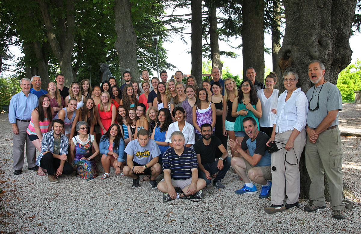 2014 Urbino Project Students and Faculty