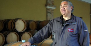 Even with a year to go before Ca Sciampagne officially opens, Leonardo Cossi wine has already started to age wine in several oak and cherry barrels.